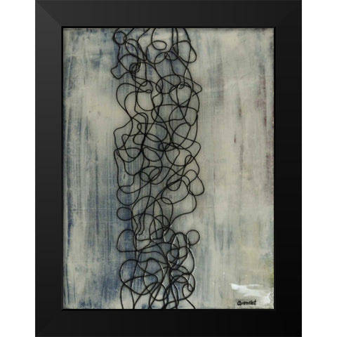 Tales of a Tailor I Black Modern Wood Framed Art Print by Avondet, Natalie