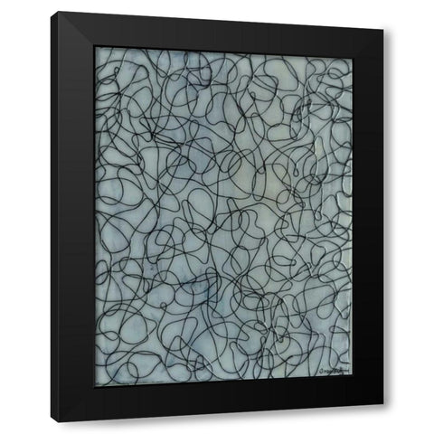 Tales of a Tailor II Black Modern Wood Framed Art Print by Avondet, Natalie