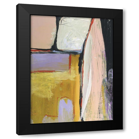 Walking Through I Black Modern Wood Framed Art Print with Double Matting by Fuchs, Jodi