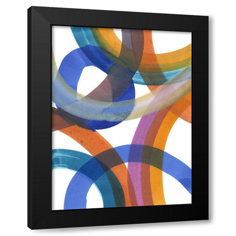 Over Pass I Black Modern Wood Framed Art Print with Double Matting by Fuchs, Jodi