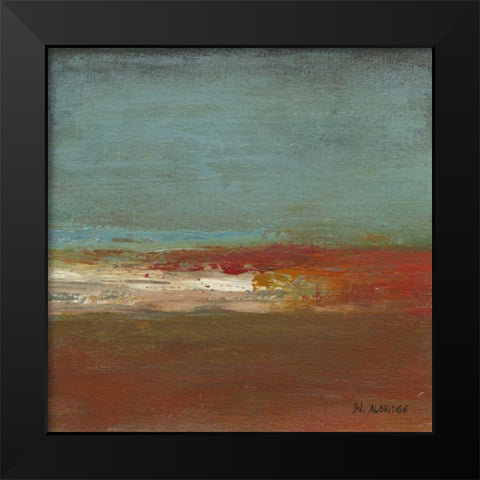 Sea Horizon III Black Modern Wood Framed Art Print by Green-Aldridge, W.
