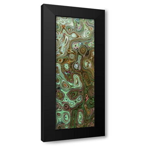 Creation II Black Modern Wood Framed Art Print by Harrington, Danielle