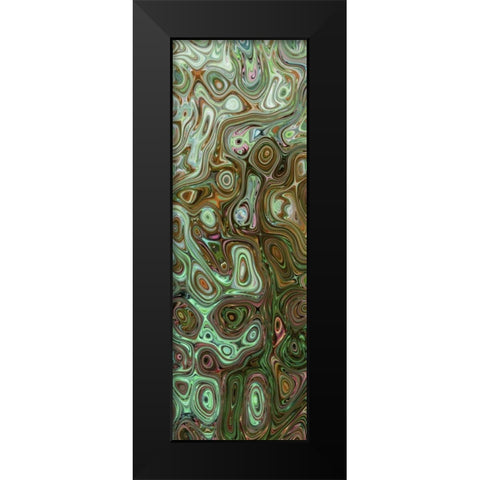 Creation II Black Modern Wood Framed Art Print by Harrington, Danielle