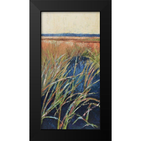 Pastel Wetlands I Black Modern Wood Framed Art Print by Wilkins, Suzanne