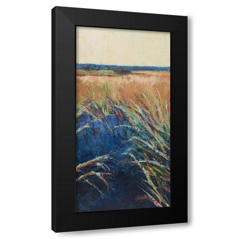 Pastel Wetlands II Black Modern Wood Framed Art Print with Double Matting by Wilkins, Suzanne