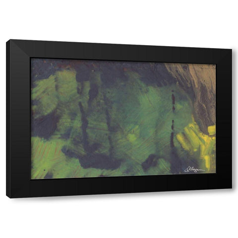 Dream Swing Black Modern Wood Framed Art Print by Roll, Dlynn