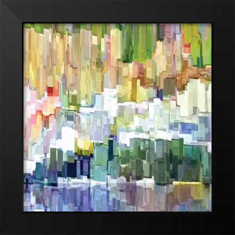 Glacier Bay III Black Modern Wood Framed Art Print by Burghardt, James