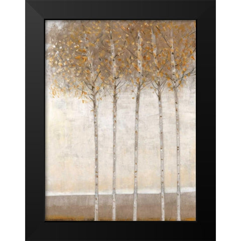 Early Fall I Black Modern Wood Framed Art Print by OToole, Tim