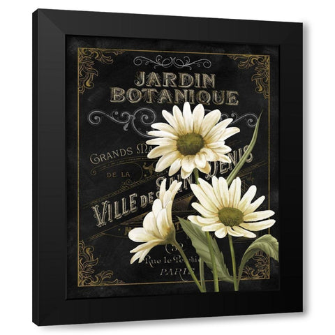 Botanical Collection I Black Modern Wood Framed Art Print by White, Abby