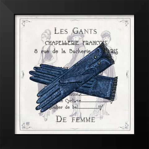 Haute Couture IV Black Modern Wood Framed Art Print by Joyner, Ginny