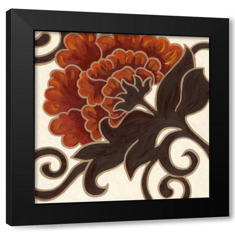 Lynne I Black Modern Wood Framed Art Print with Double Matting by Deans, Karen