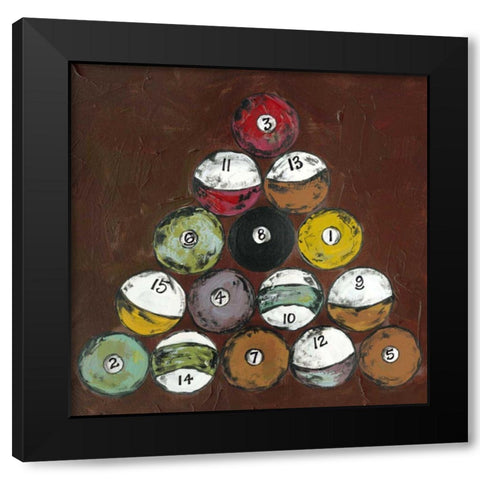 The Rack Black Modern Wood Framed Art Print by Hebert, Deann