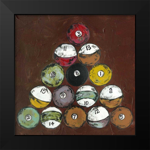 The Rack Black Modern Wood Framed Art Print by Hebert, Deann