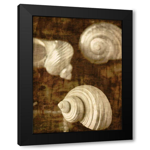 Pastel Quadrants I Black Modern Wood Framed Art Print with Double Matting by Mountain, Ricki