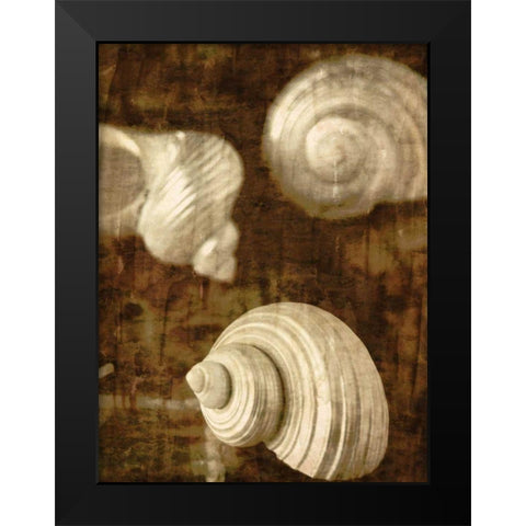 Pastel Quadrants I Black Modern Wood Framed Art Print by Mountain, Ricki