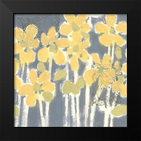 Sunny Breeze IV Black Modern Wood Framed Art Print by Vision Studio