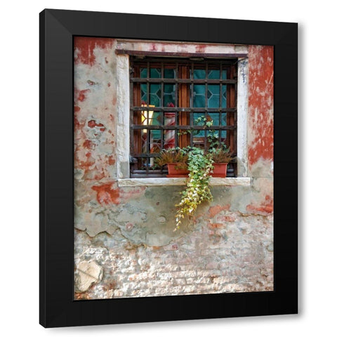 Venice Snapshots VI Black Modern Wood Framed Art Print with Double Matting by Head, Danny