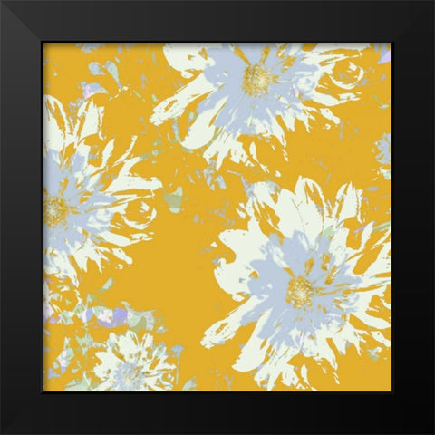 Simple Bloom I Black Modern Wood Framed Art Print by Mountain, Ricki