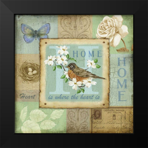 Sweet Inspirations I Black Modern Wood Framed Art Print by Maday, Jane