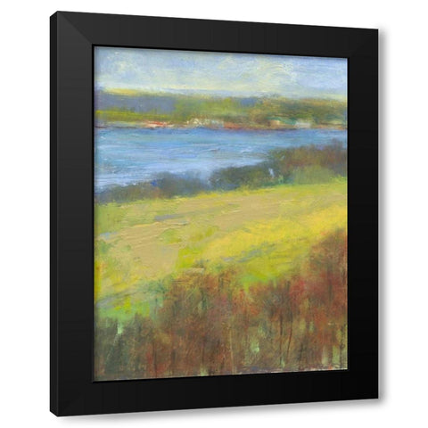Mountain View I Black Modern Wood Framed Art Print by Thomas, H.