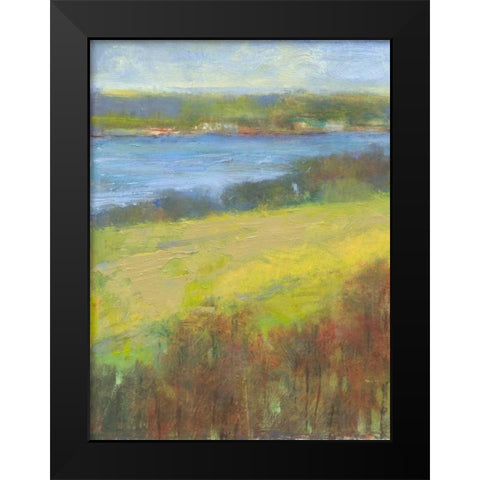 Mountain View I Black Modern Wood Framed Art Print by Thomas, H.