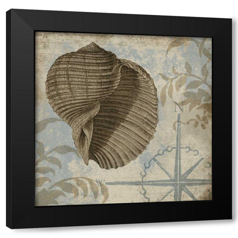 Coastal Cottage III Black Modern Wood Framed Art Print by Beth Anne Creative