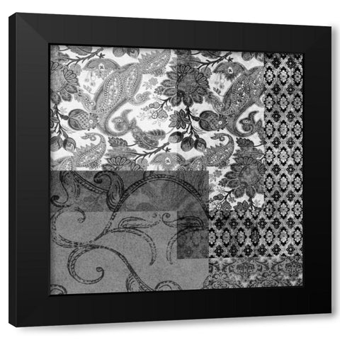 Odyssey I Black Modern Wood Framed Art Print by Higby, Jason