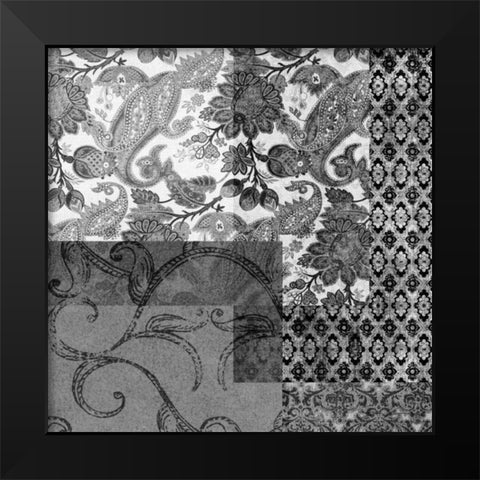 Odyssey I Black Modern Wood Framed Art Print by Higby, Jason