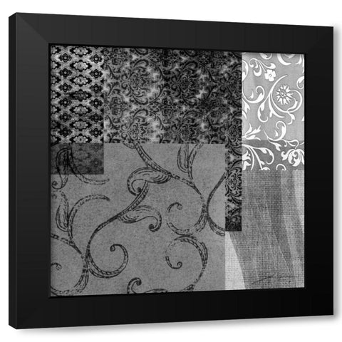 Odyssey III Black Modern Wood Framed Art Print by Higby, Jason