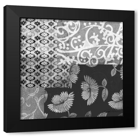 Odyssey IV Black Modern Wood Framed Art Print by Higby, Jason