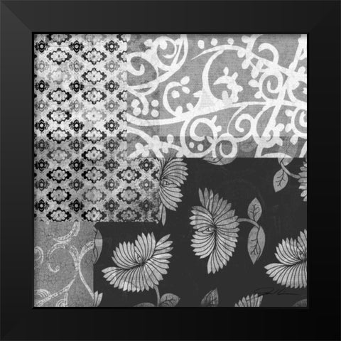 Odyssey IV Black Modern Wood Framed Art Print by Higby, Jason