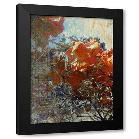 Tangled II Black Modern Wood Framed Art Print with Double Matting by Harrington, Danielle