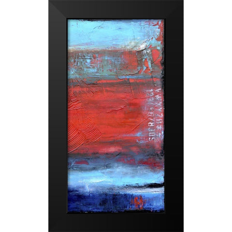 Road House Blues II Black Modern Wood Framed Art Print by Ashley, Erin