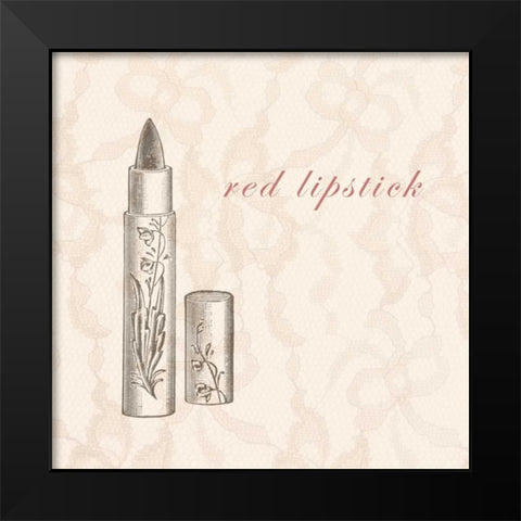 La Toilette II Black Modern Wood Framed Art Print by Fagalde, Jarman