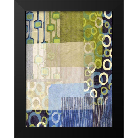 Mix and Match I Black Modern Wood Framed Art Print by Butler, John