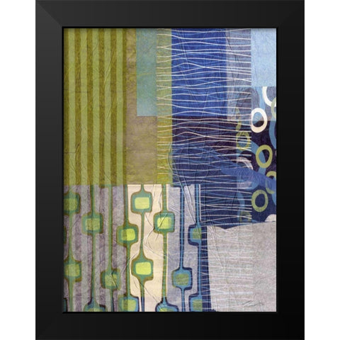 Mix and Match II Black Modern Wood Framed Art Print by Butler, John