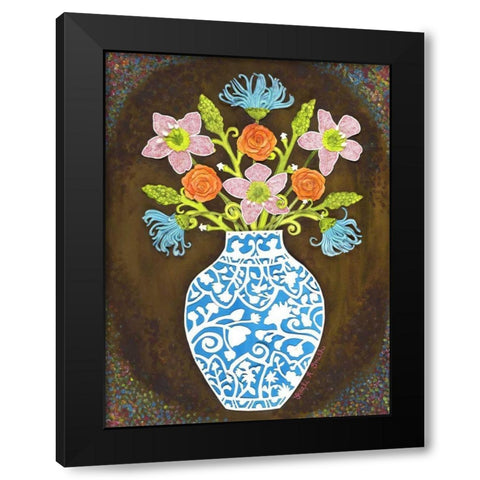 Color of Hope Black Modern Wood Framed Art Print with Double Matting by Smith, Kaeli
