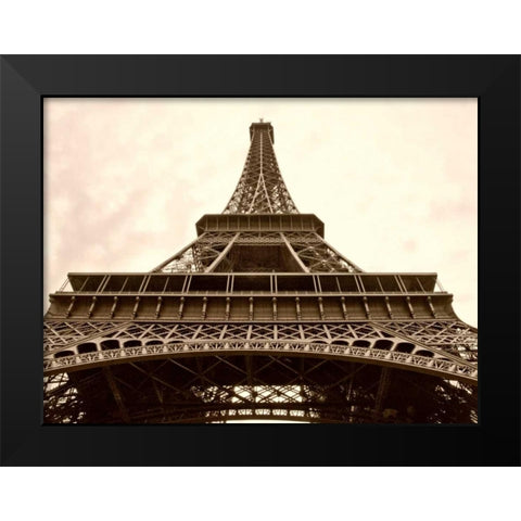 Eiffel Views III Black Modern Wood Framed Art Print by Perry, Rachel