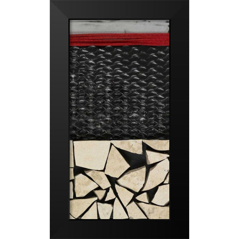 Fragmented II Black Modern Wood Framed Art Print by Avondet, Natalie