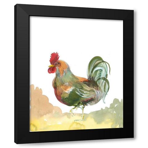 Down Home IV Black Modern Wood Framed Art Print with Double Matting by Della-Piana, Elissa