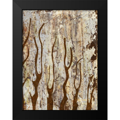 Butterfly Tree II Black Modern Wood Framed Art Print by Avondet, Natalie