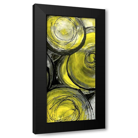 Rush Hour Taxi II Black Modern Wood Framed Art Print by Ashley, Erin