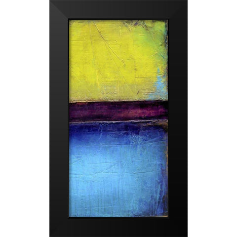 Montego Bay II Black Modern Wood Framed Art Print by Ashley, Erin