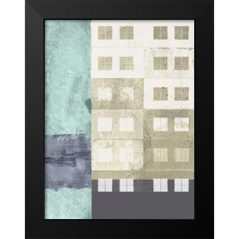 Uptown I Black Modern Wood Framed Art Print by Archie, K.