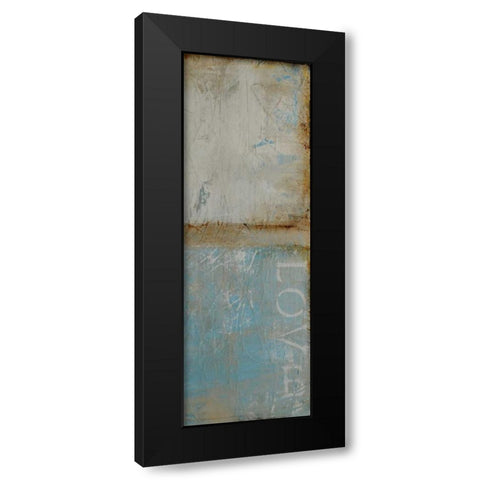 Softly Spoken II (2-Up) Black Modern Wood Framed Art Print with Double Matting by Ashley, Erin