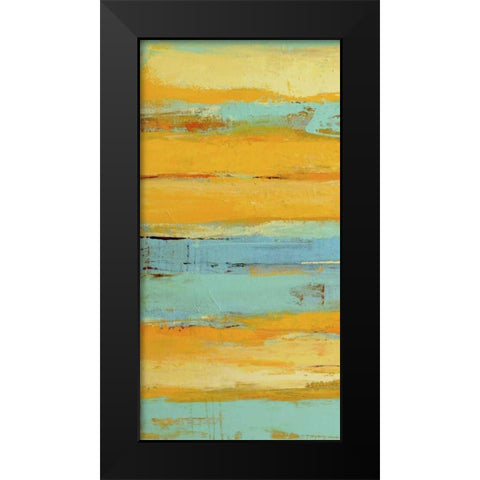 Caribbean Sunrise I Black Modern Wood Framed Art Print by Ashley, Erin