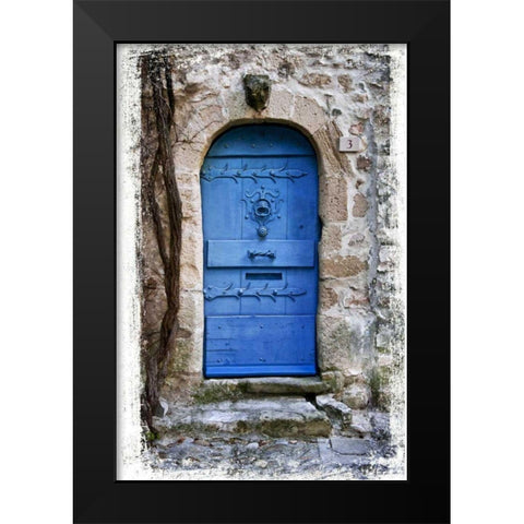Doors of Europe I Black Modern Wood Framed Art Print by Perry, Rachel