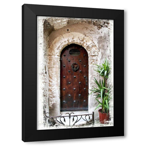 Doors of Europe III Black Modern Wood Framed Art Print by Perry, Rachel