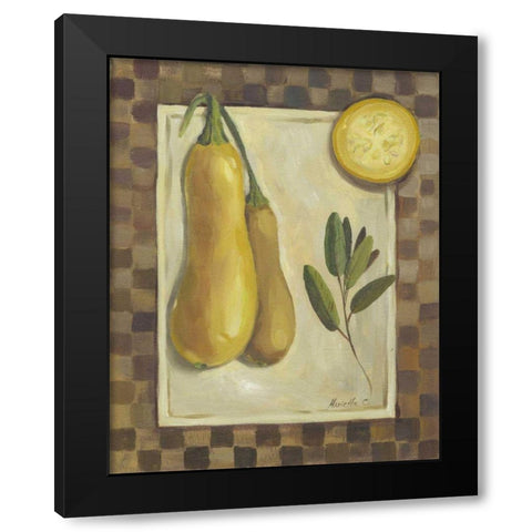 Veggies and Herbs III Black Modern Wood Framed Art Print by Cohen, Marietta