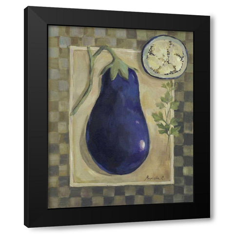 Veggies and Herbs IV Black Modern Wood Framed Art Print by Cohen, Marietta